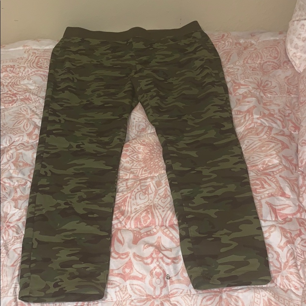 Camouflage pants